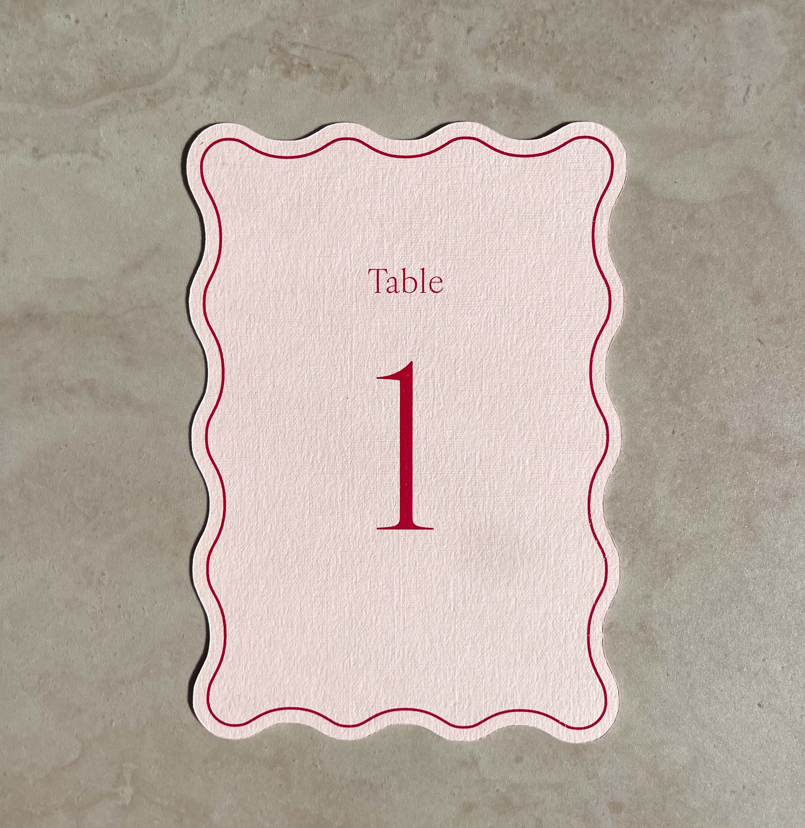 Amore | Table Numbers
