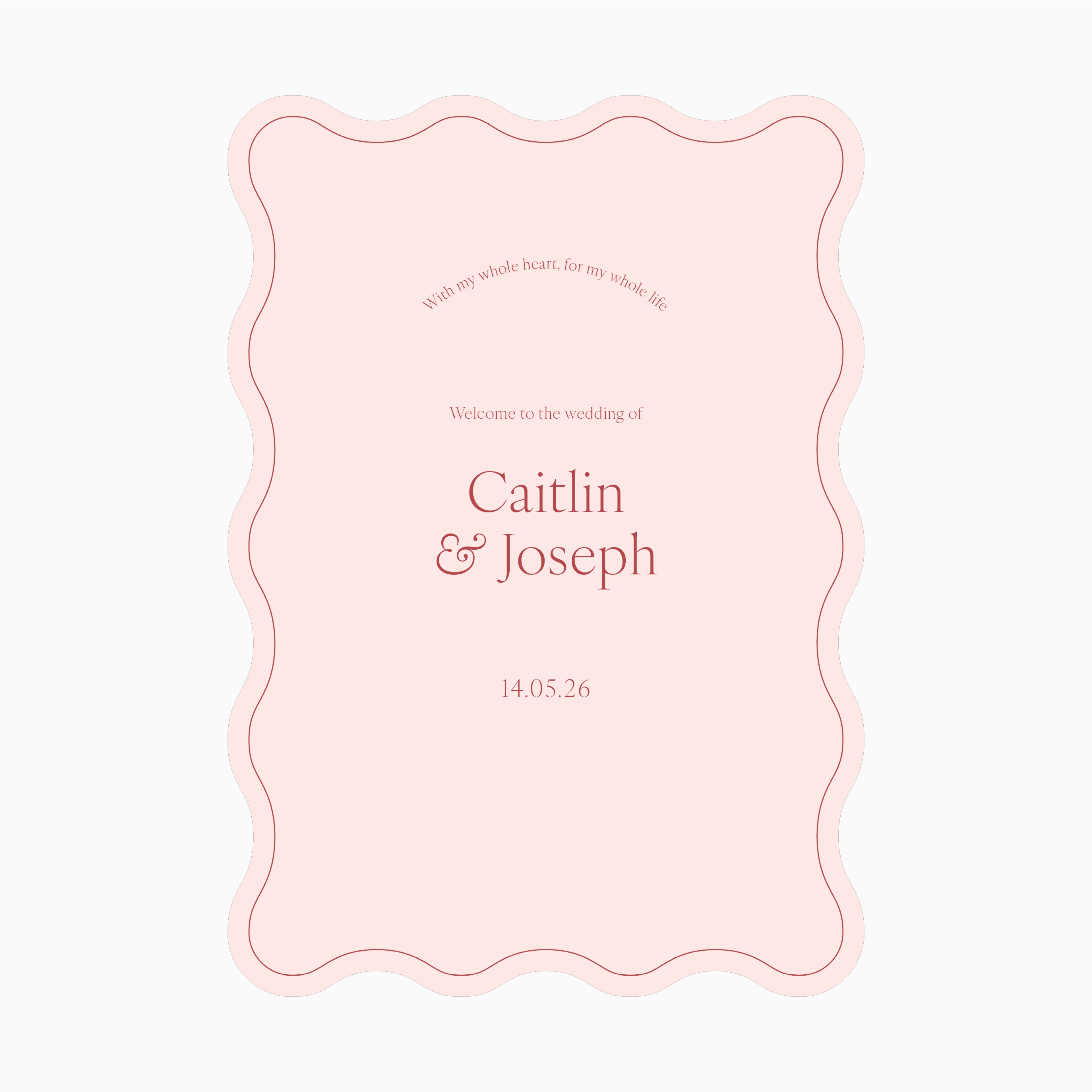 Amore | Welcome Sign