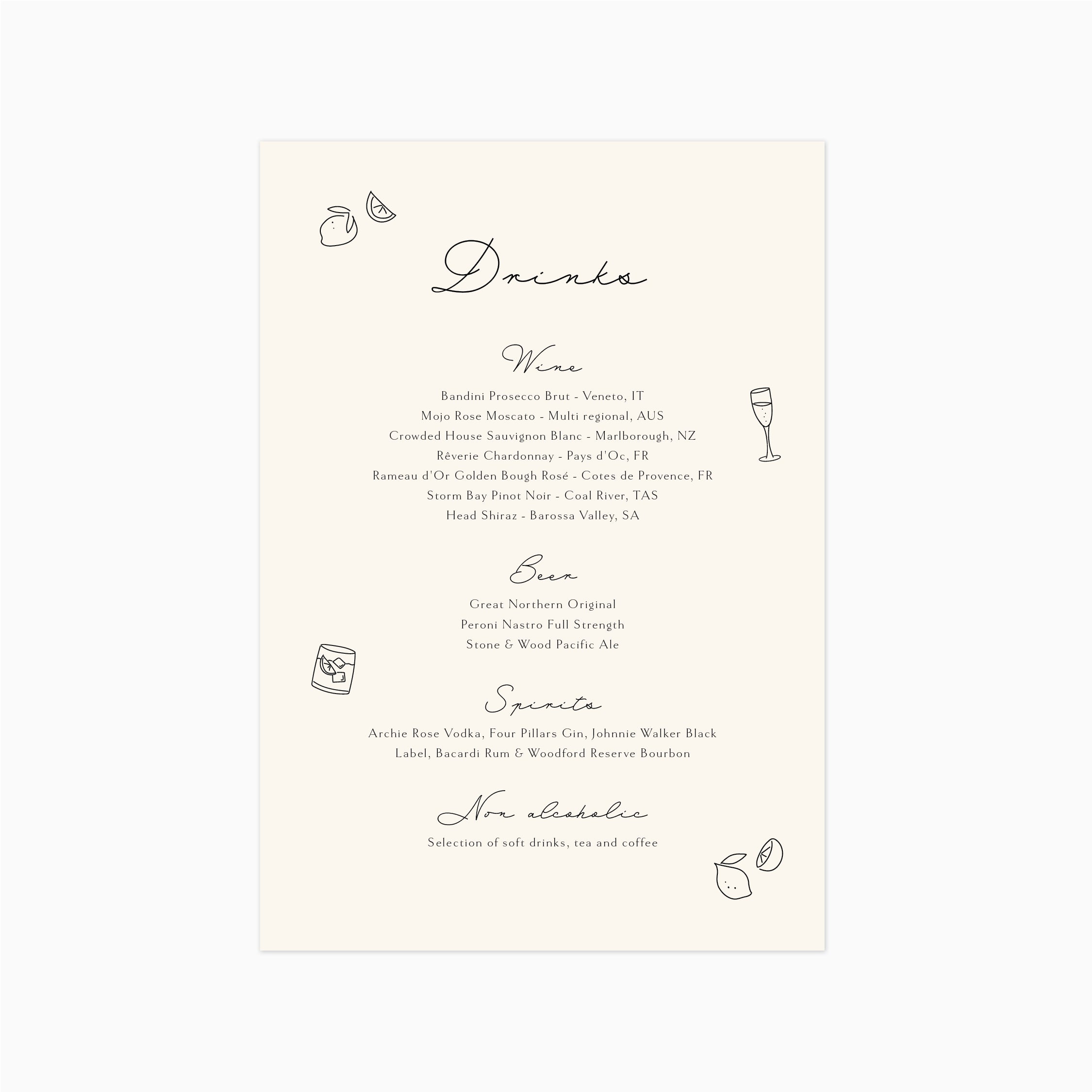 Lumière | Bar Sign