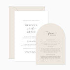 Grace | Two Card Invitation Suite