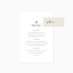 Grace | Menu and Place Card Package