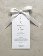Grace | Menu and Place Card Package
