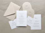 Grace | Three Card Invitation Suite
