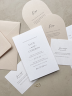 Grace | Three Card Invitation Suite