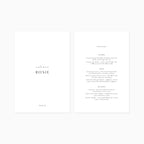 Lumière | Menu Cards