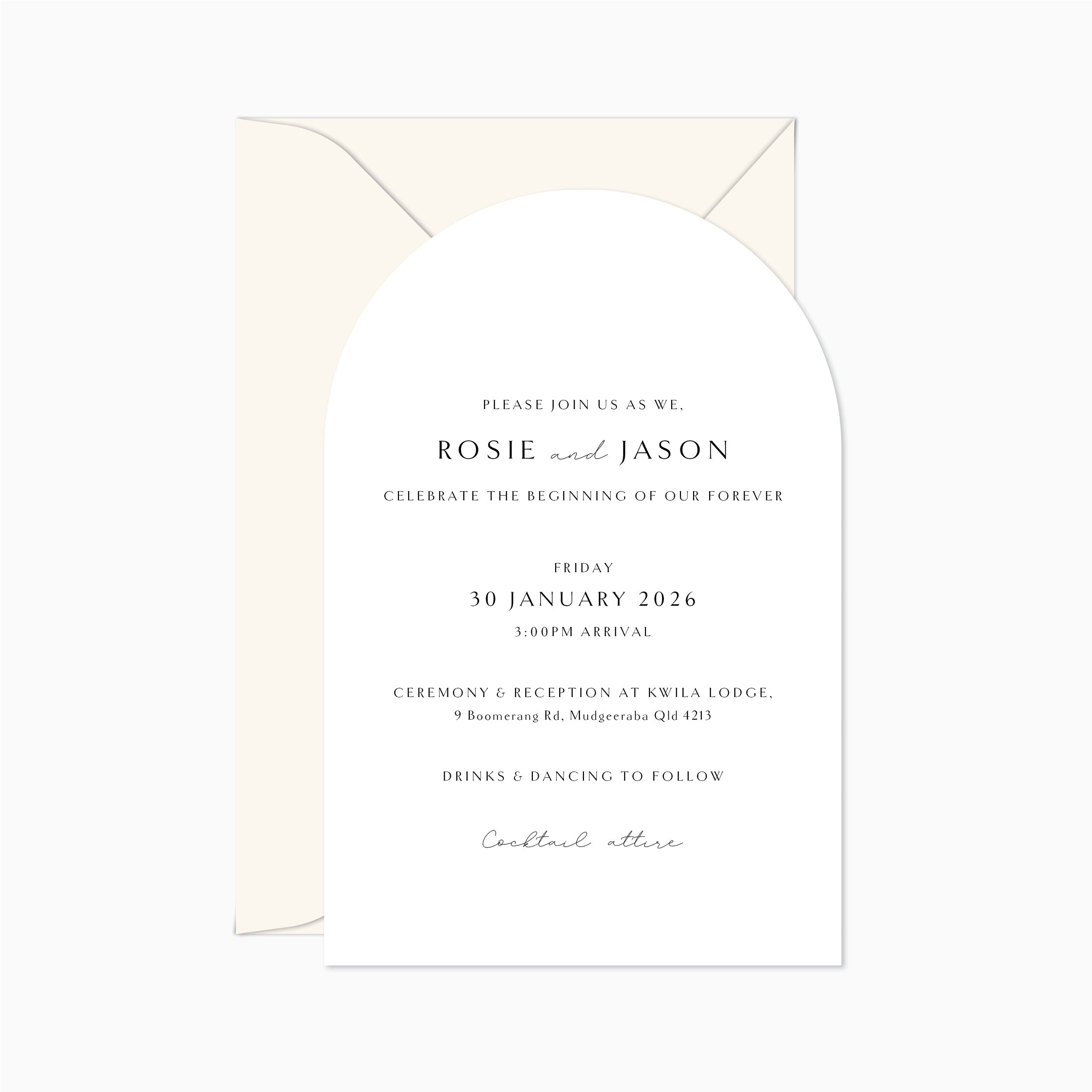 Lumière | Wedding Invitations