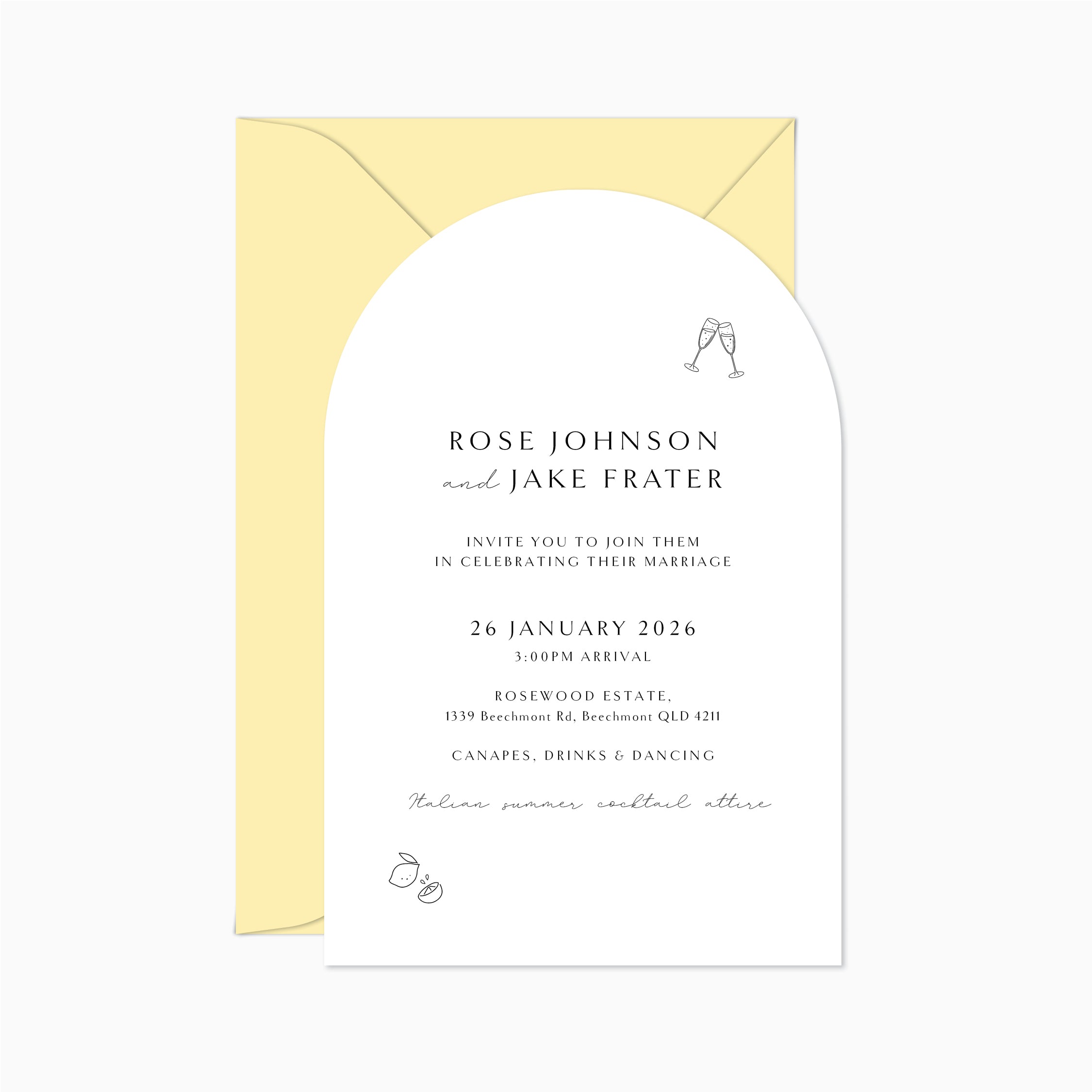 Lumière | Wedding Invitations