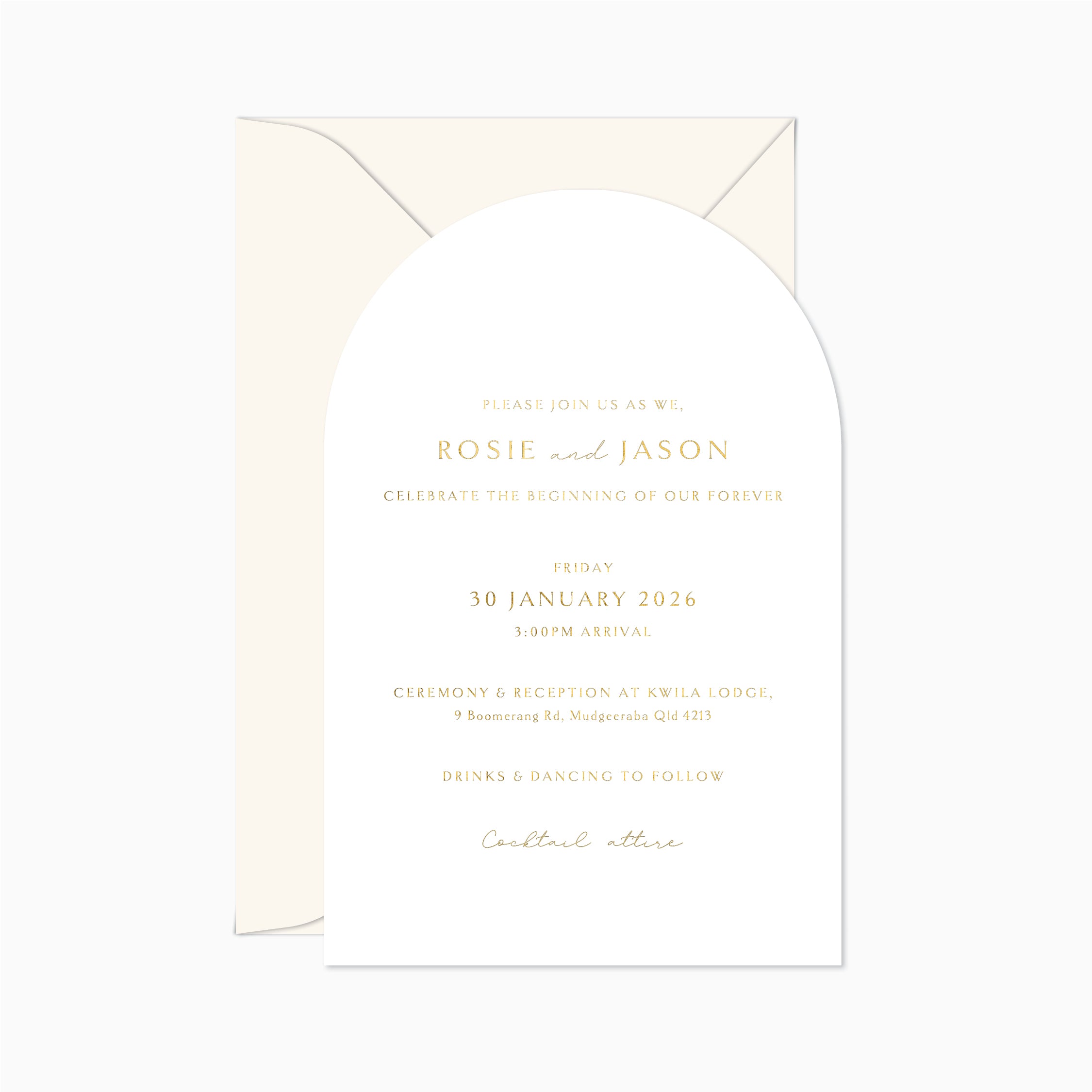 Lumière | Wedding Invitations