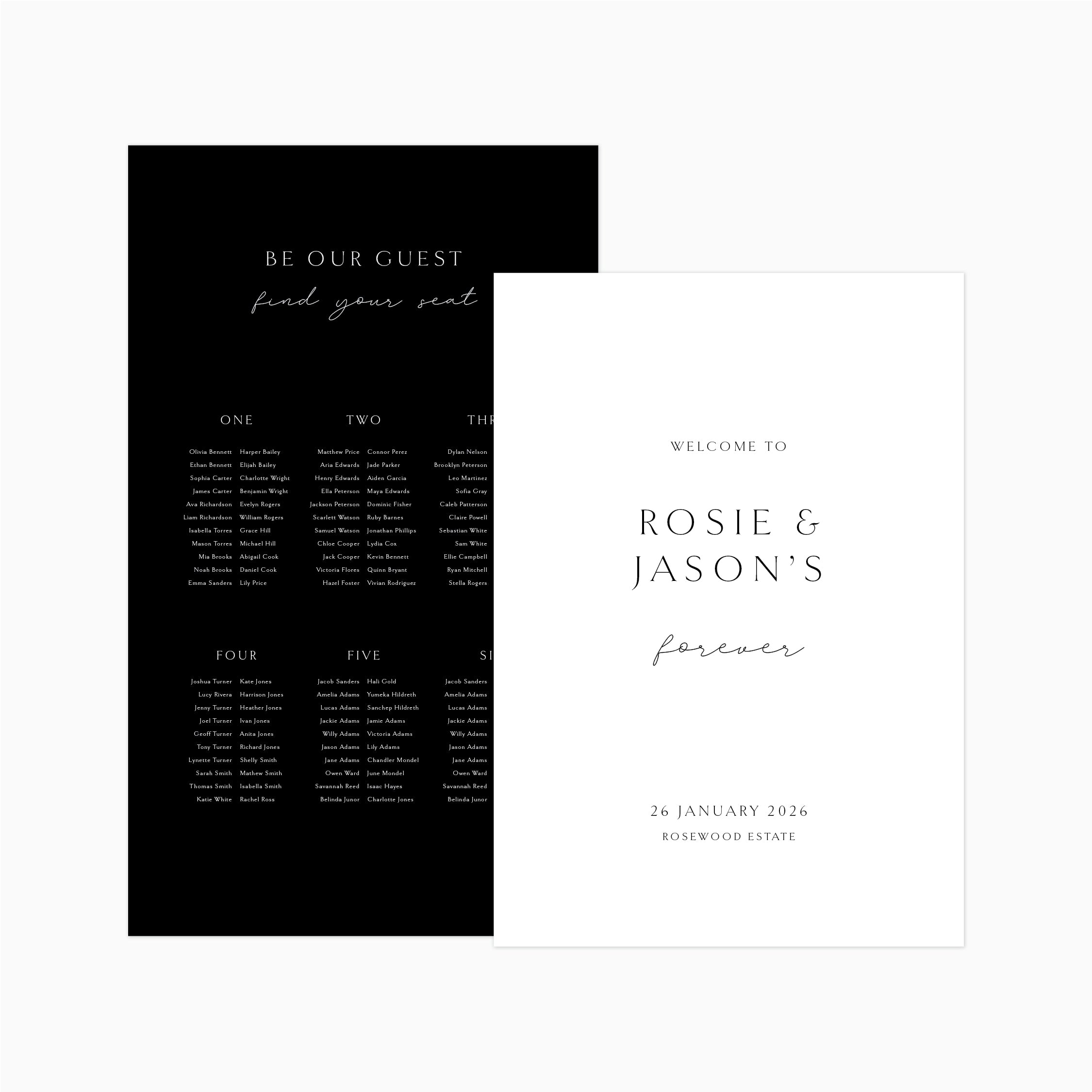 Lumière | Large Signage Package