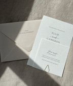 Grace | Two Card Invitation Suite